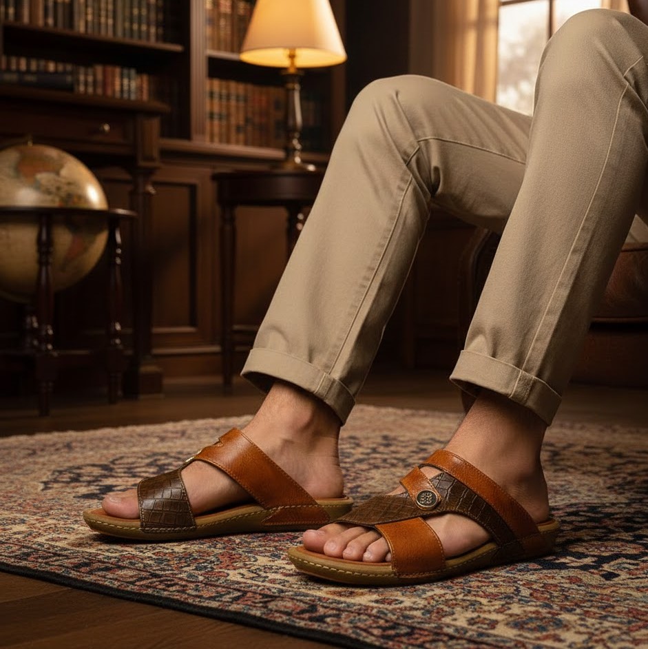 خرید آنلاین صندل مردانه پاپوک مدل 103 کد 15